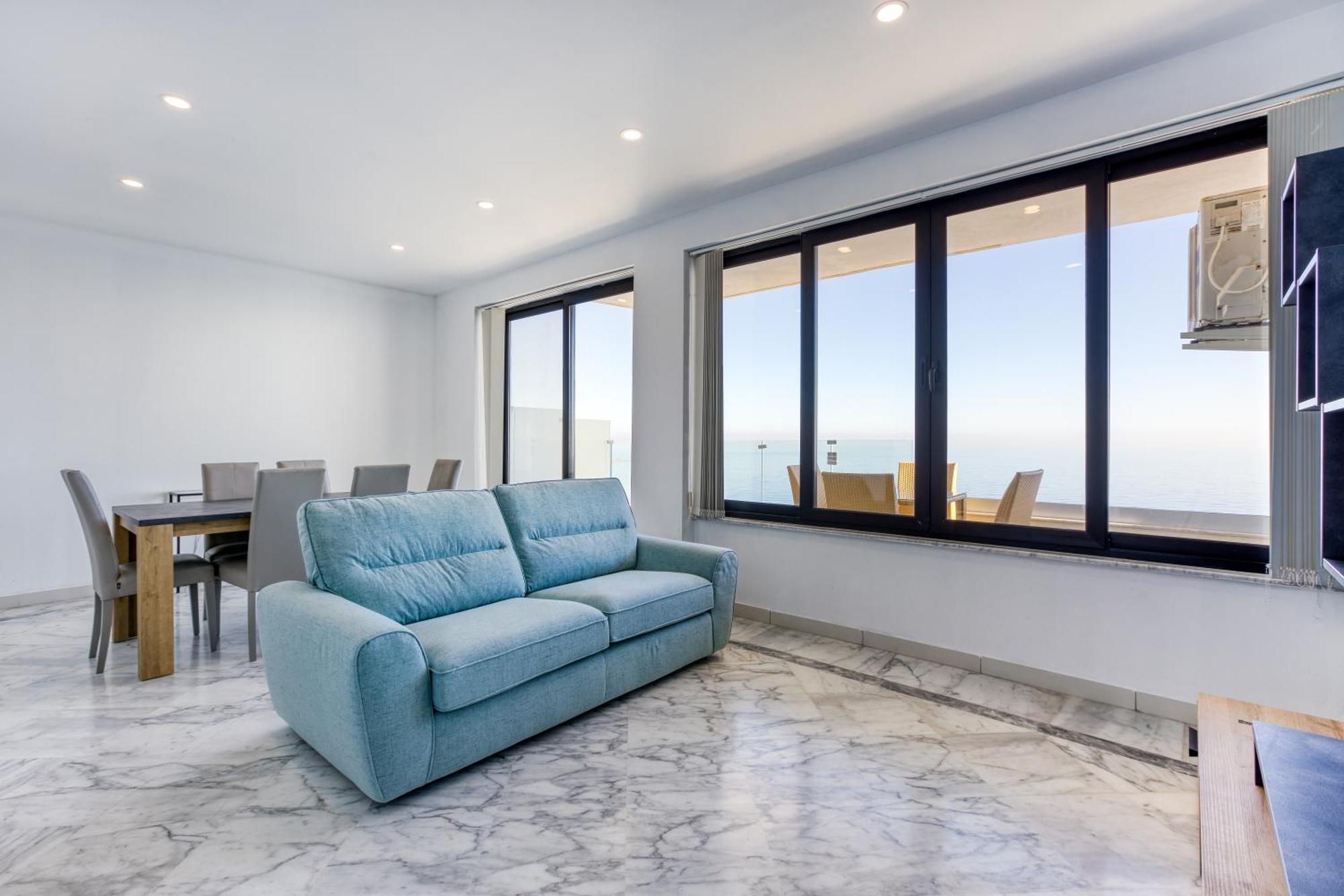 Seafront Sliema Apartment With Balcony & Sea Views By Jl Exterior photo